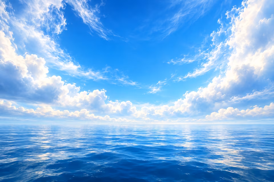 An open sky stretched above the waters.