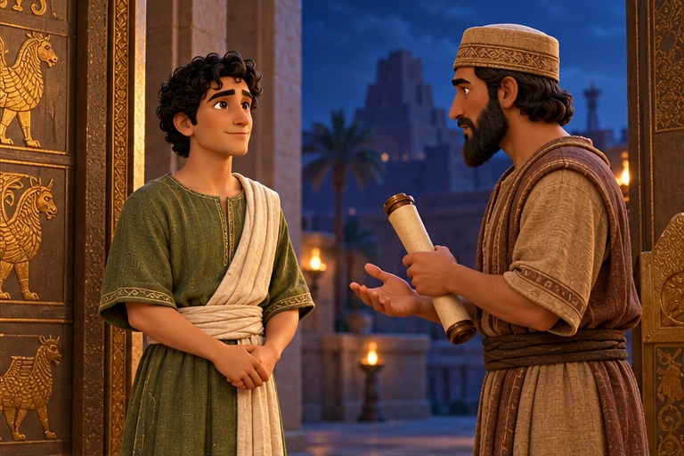 Daniel listened to Arioch and asked for time.
