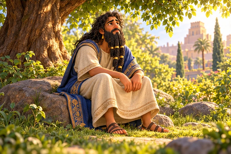 The king went through a difficult time away from the palace.