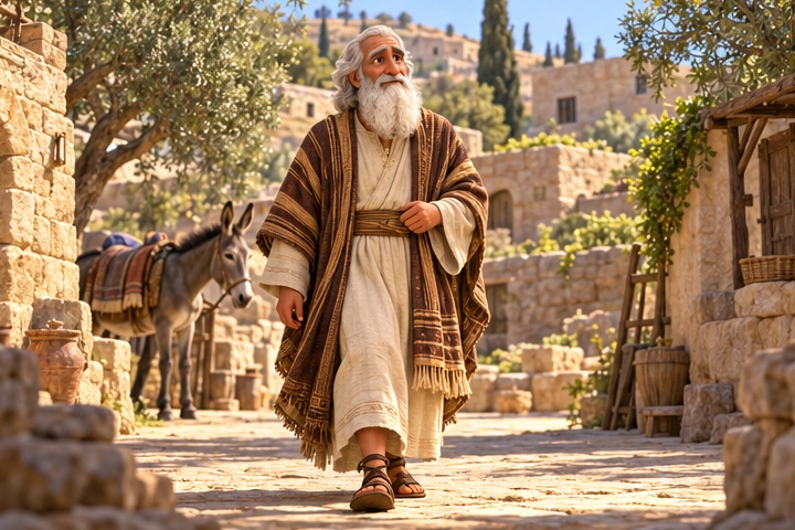 Samuel arrives in Bethlehem in peace.