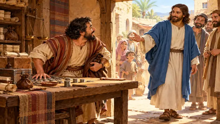Matthew Receives an Invitation