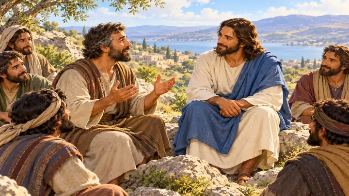 Peter Recognizes Jesus