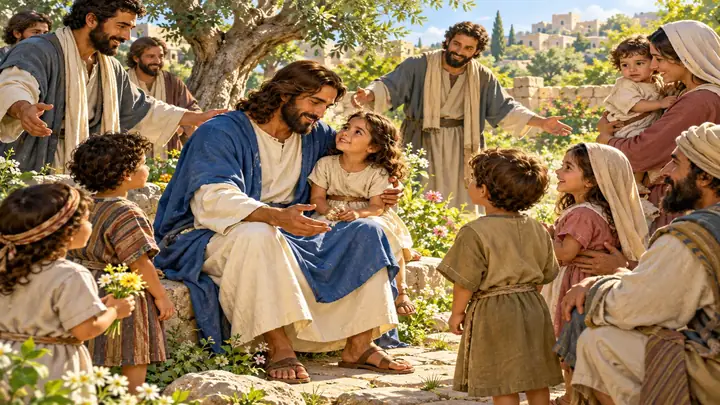 Jesus Welcomes the Children