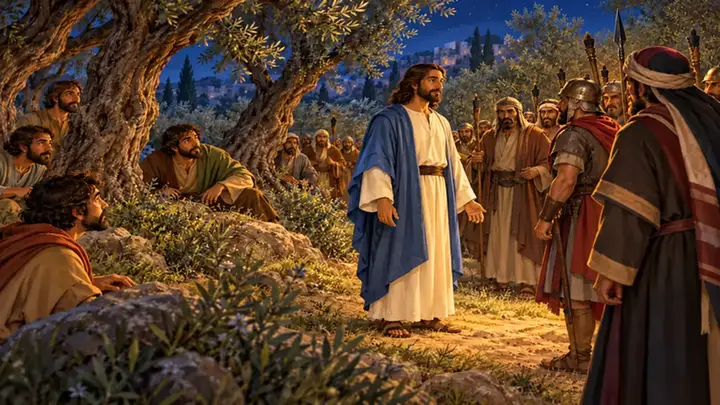 Jesus Is Taken from the Garden