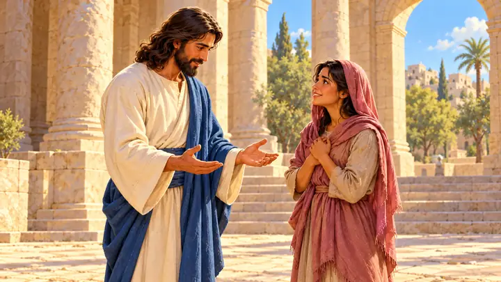 Jesús ofreció misericordia y una nueva oportunidad.