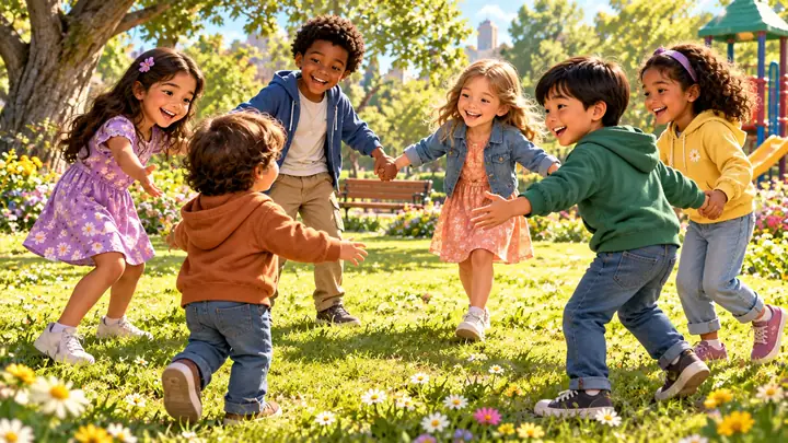Podemos incluir a los más pequeños en nuestros juegos.