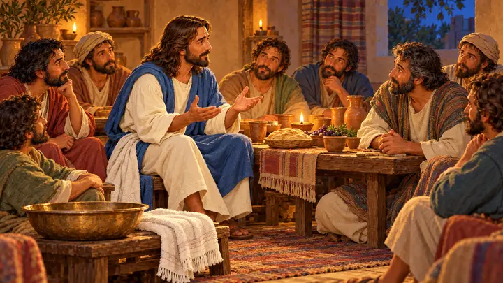Jesús explicó su ejemplo de servicio