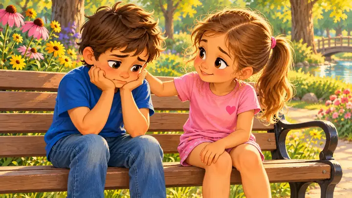 We can stay close to a worried friend