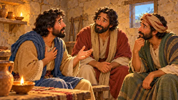 Thomas had questions and wanted to see Jesus.