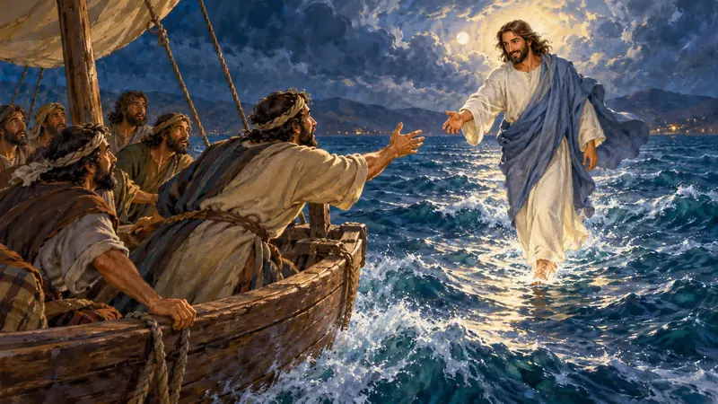 A Hand Above the Waves