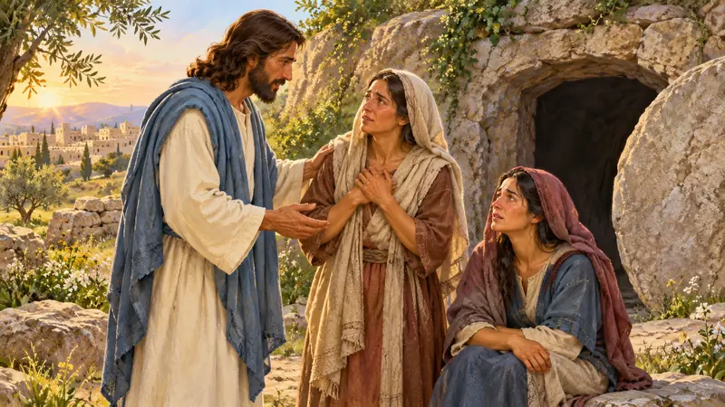 Lazarus Came Out of the Tomb