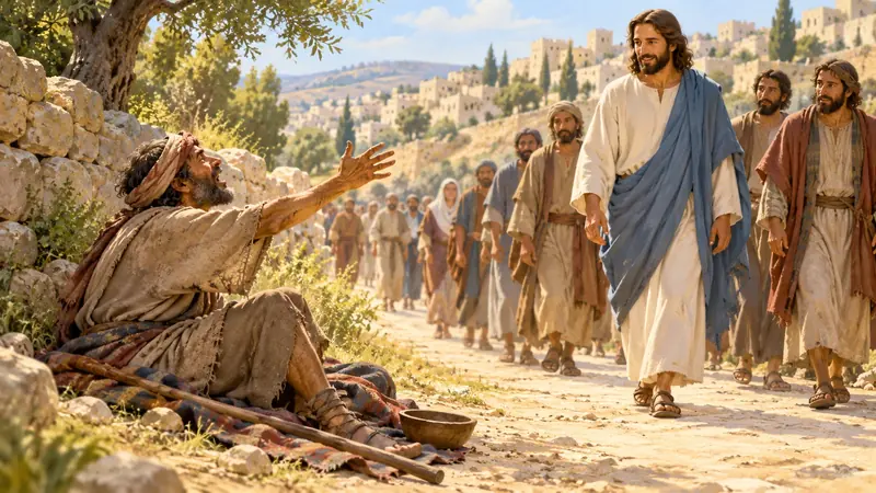 Bartimaeus Called to Jesus