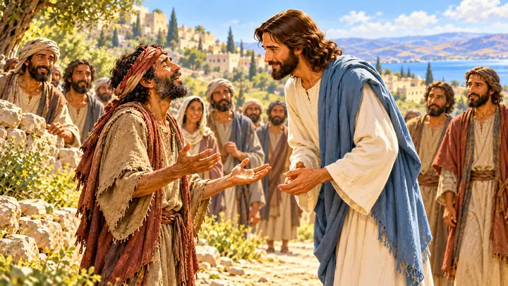 Jesús escuchó lo que Bartimeo necesitaba.