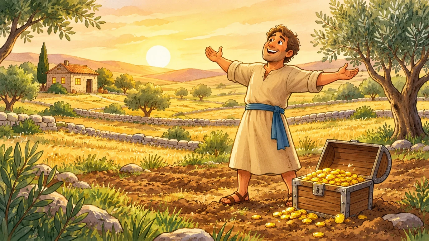 Ahora el campo del tesoro era suyo.