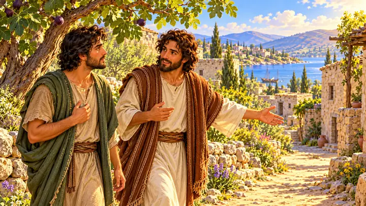 Philip invited Nathanael to come and see Jesus.