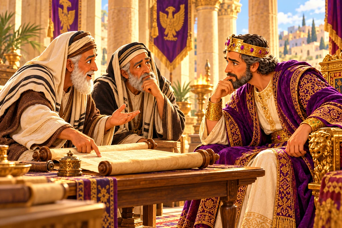 Herodes consultó a los maestros que conocían las Escrituras.