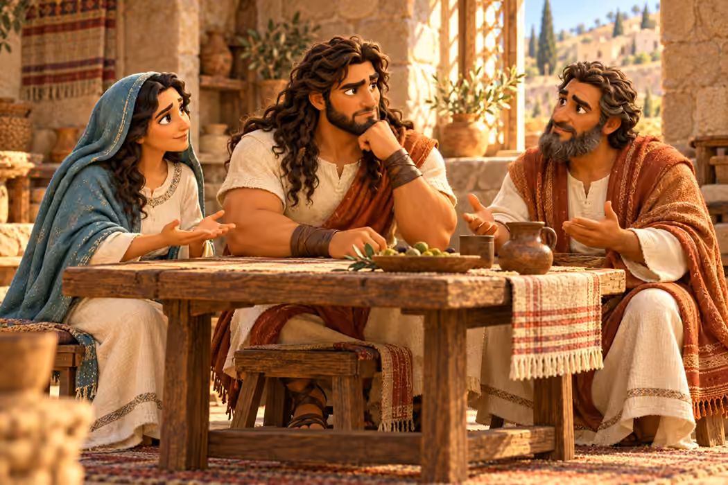 His parents wanted Samson to think carefully about his decision.